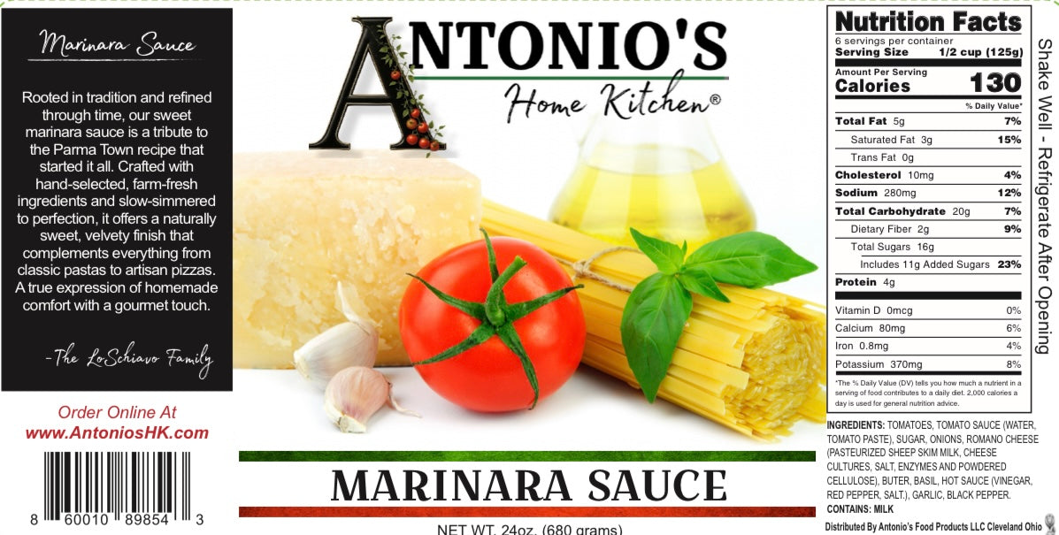 Classic Marinara Sauce