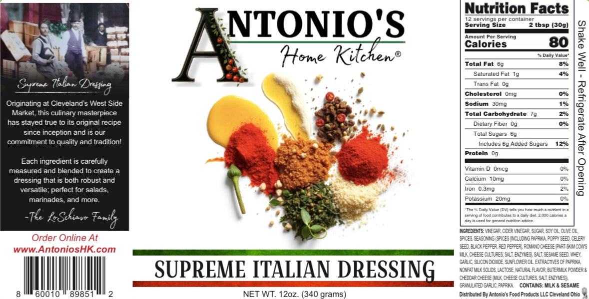 Supreme Italian Dressing