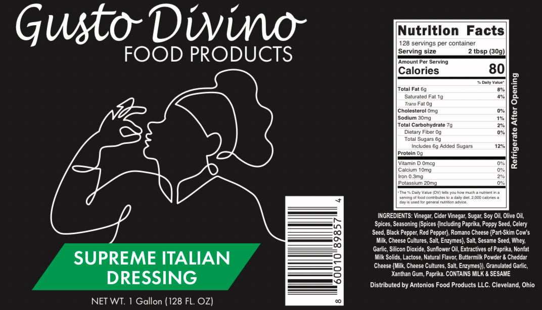 Gusto Divino- Supreme Italian